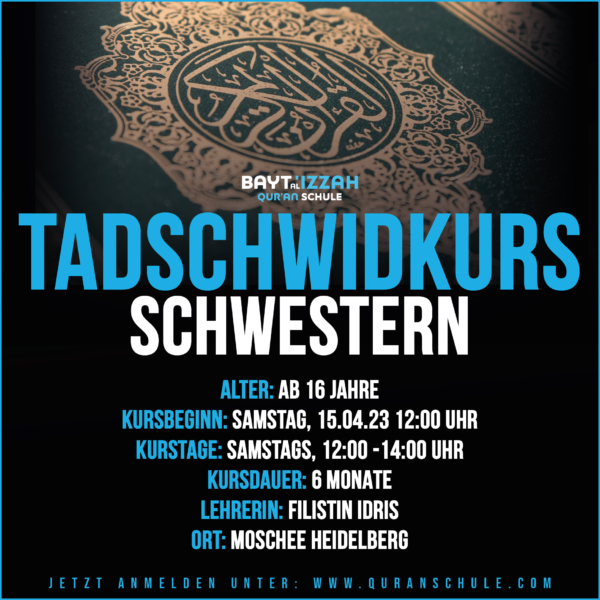 Tadschwīd - Start: 15.04.2023