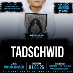 Tadschwīd - Start: 01.03.2026