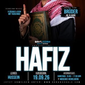 Hāfiz - Start: 19.09.2026