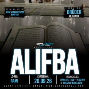 ʼAlifbā - Start: 20.09.2026