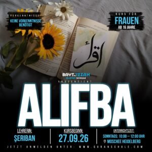 ʼAlifbā (Frauen) - Start: 27.09.2026