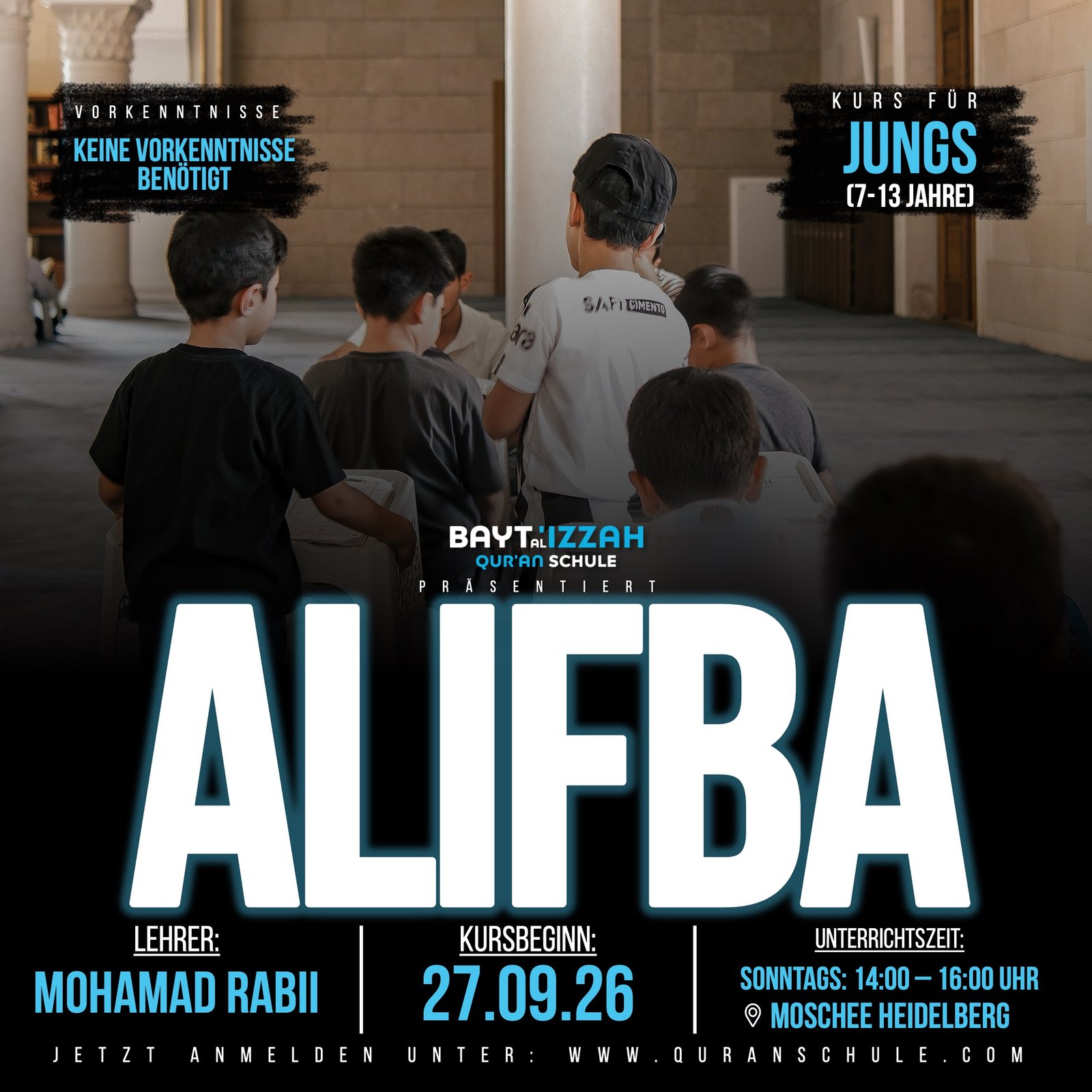 ʼAlifbā (Jungs) - Start: 27.09.2026