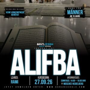 ʼAlifbā - Start: 27.09.2026