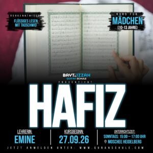 Hāfiz (Mädchen) - Start: 27.09.2026